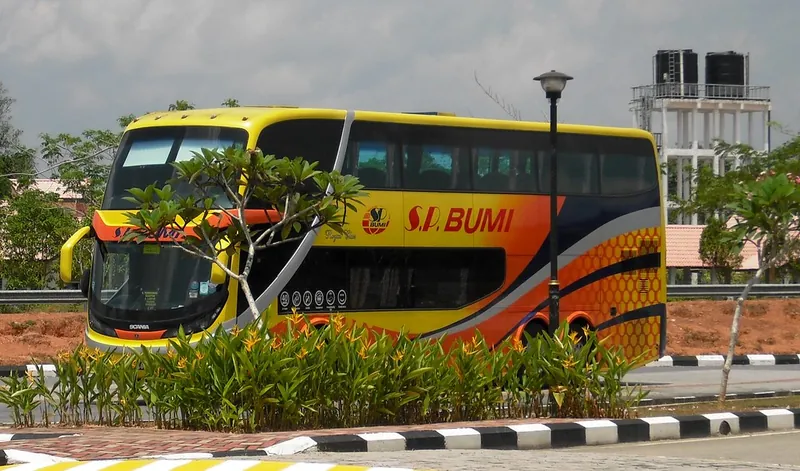 Buses and Grab connect Batu Ferringhi with George Town and the airport