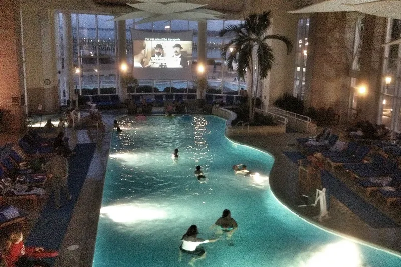 A family resort pool (representative image)